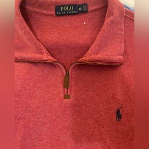Polo Ralph Lauren Men’s Pullover size XL 3/4th zip